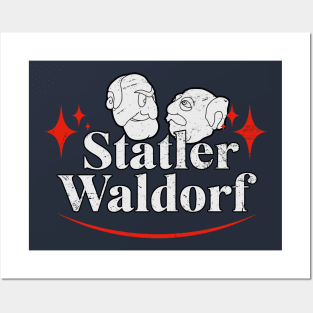 statler and waldorf funny election Posters and Art